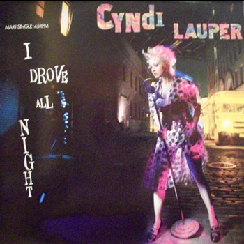 Pochette de Cyndi Lauper - I drove all night