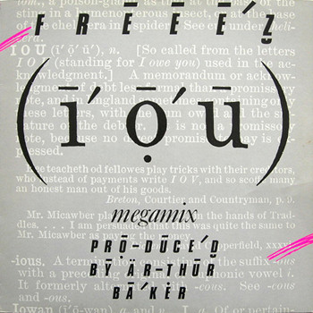 Pochette de Freeez - I.o.u.