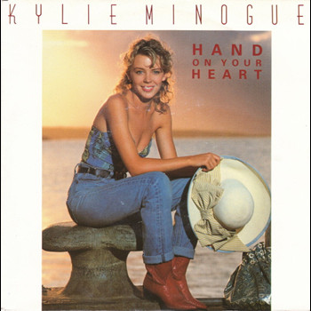 Pochette de Kylie Minogue - Hand On Your Heart