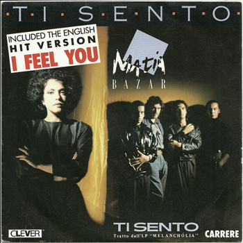 Pochette de Matia Bazar - Ti Sento