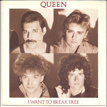 Pochette de Queen - I want to break free